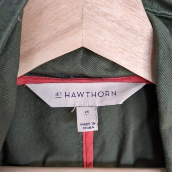 OLIVE GREEN VEST 41 Hawthorn 2X - Picture 2 of 3